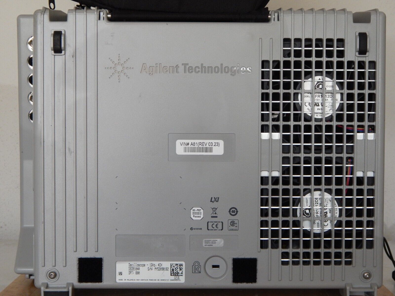 Agilent DSO9104A 1 GHz 20GS/s Oscilloscope Agilent DSO9104A 1 GHz 20GS/s Oscilloscope